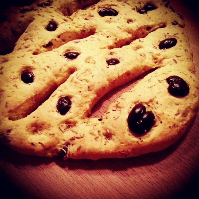 Fougasse aux olives