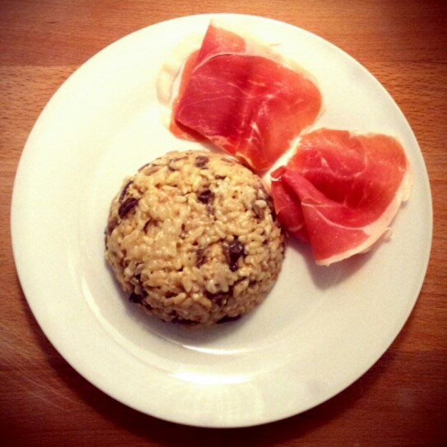 Risotto aux champignons