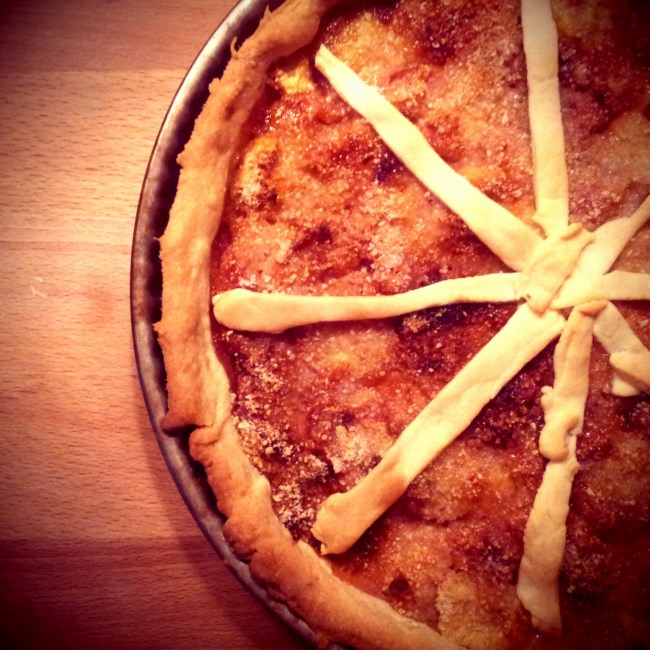 Tarte aux figues et poudre d'amandes