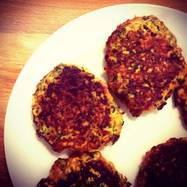 Röstis de courgettes