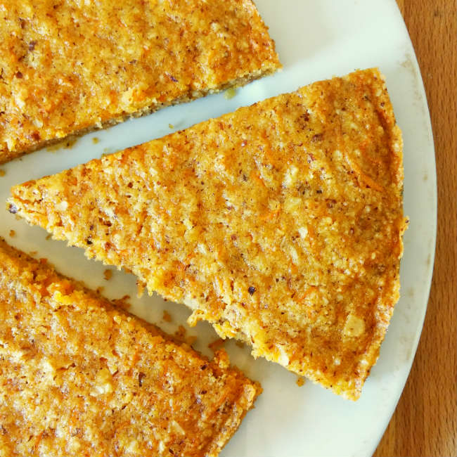 Gâteau aux carottes sans lactose