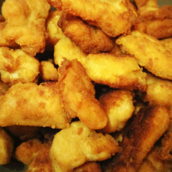 Nuggets de poulet maison